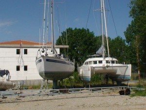 DimStef Marine Services Boat Parking Space North Evia Greece