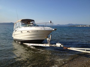 DimStef Marine Services Launch and Hauling Boat